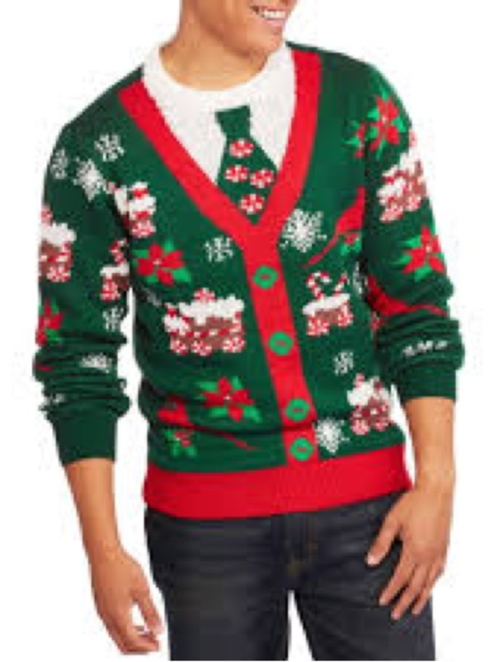 Size XL Party Sweater Dec. 25. Ugly Christmas sweater